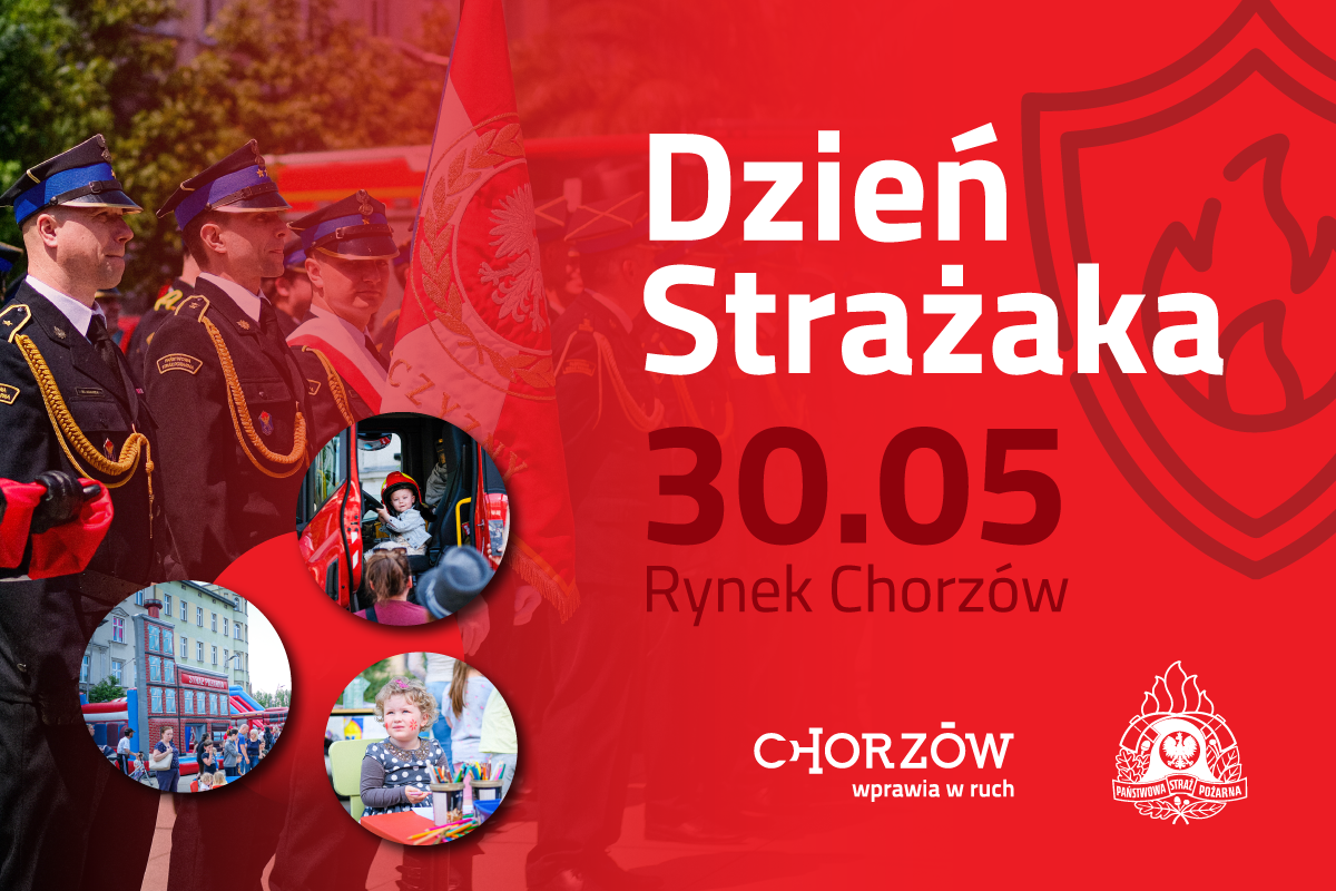 Dzień Strażaka i Dzień Dziecka na chorzowskim rynku