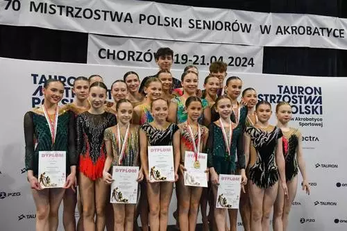 W Chorzowie odbyły się Mistrzostwa Polski Seniorów w Akrobatyce Sportowej!