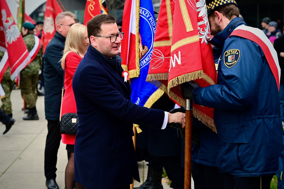 Święto Niepodległości w Chorzowie – zobacz relację z uroczystych obchodów - fotoreportaż