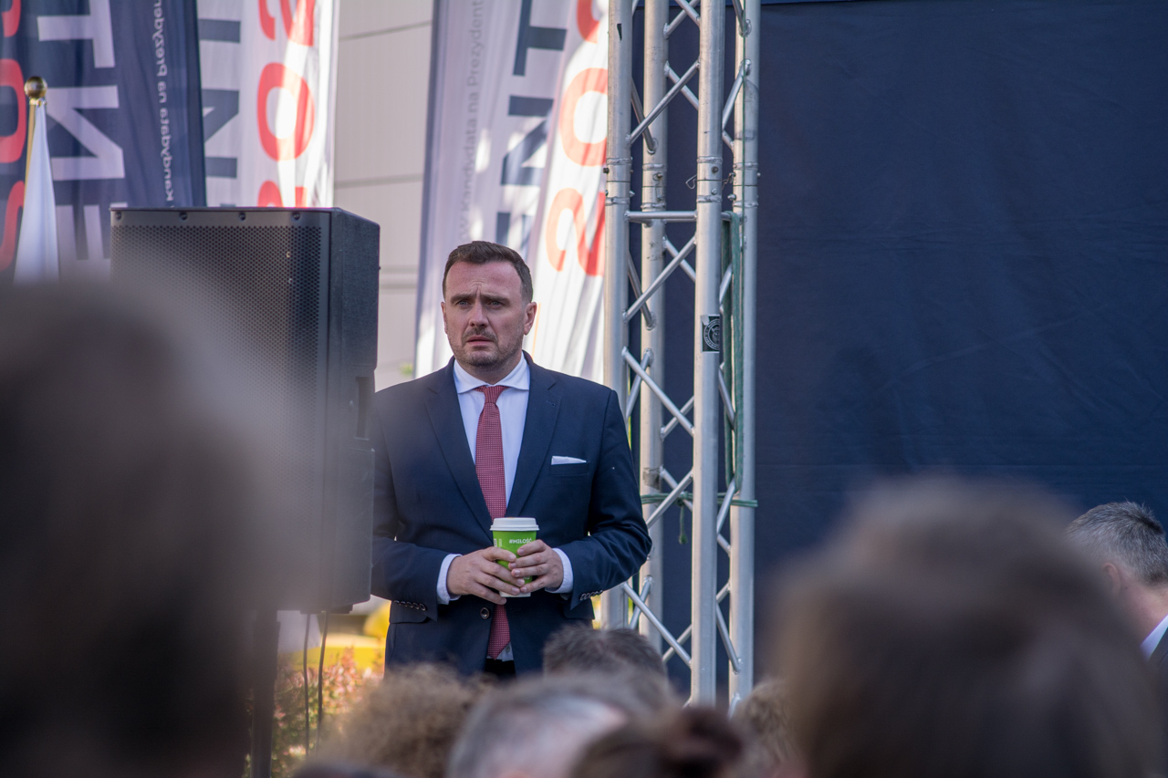Sławomir Mentzen w Chorzowie [FOTO VIDEO] - fotoreportaż