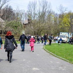 Wielkanoc na Śląsku - Chorzowski Skansen pełen ludzi