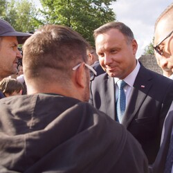 Andrzej Duda w Chorzowie