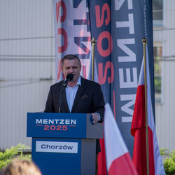Sławomir Mentzen w Chorzowie