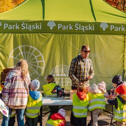Sadzenie żonkili w Parku Śląskim