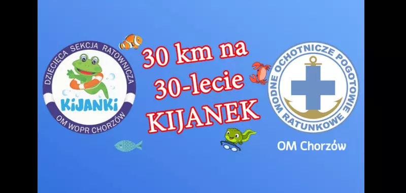30 km na 30-lecie "Kijanek" już w sobotę na basenie KS Hajduki!