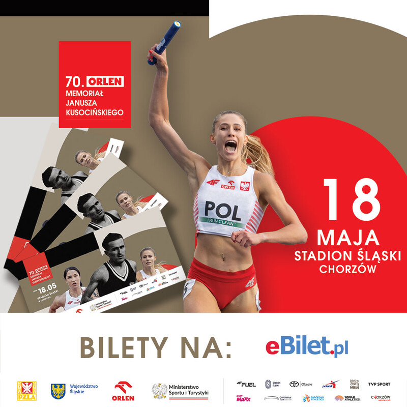 70. ORLEN Memoriał Janusza Kusocińskiego już w sobotę!