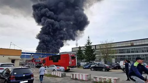 Alert RCB w związku z pożarem w Siemianowicach Śląskich
