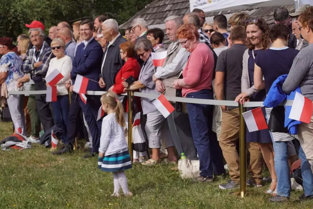 Prezydent Andrzej Duda w Chorzowie! Spotkanie z mieszkańcami w Śląskim Parku Etnograficznym.