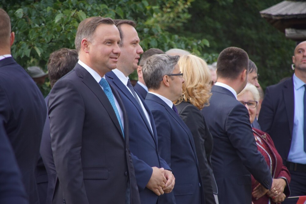 Prezydent Andrzej Duda w Chorzowie! Spotkanie z mieszkańcami w Śląskim Parku Etnograficznym.