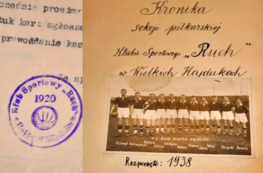 W piwnicy jednego z bloków w Świętochłowicach odnaleziono zaginione archiwum Ruchu Chorzów - to 1400 starych zdjęć, mnóstwo dokumentów, książek i gazet sportowych. Prawdziwy niebieski skarb!