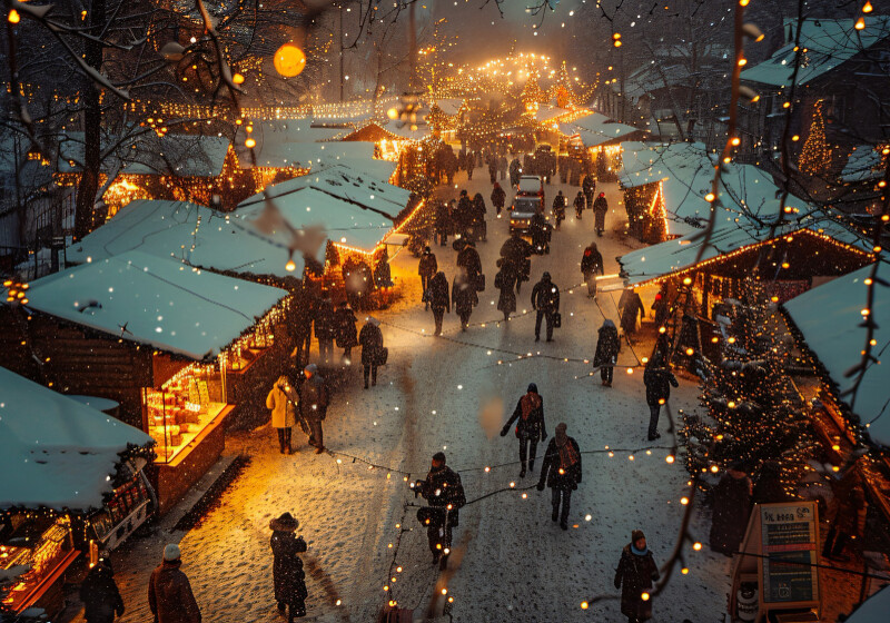Chorzowski Jarmark Bożonarodzeniowy 2025 – trzy dni atrakcji w Parku Hutników