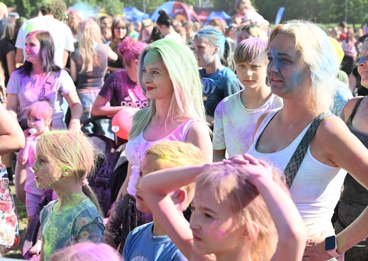 Chorzów pełen kolorów! Festiwal Kolorów pod Szybem Prezydent zachwycił uczestników [FOTO] / fot. UM Chorzów FB