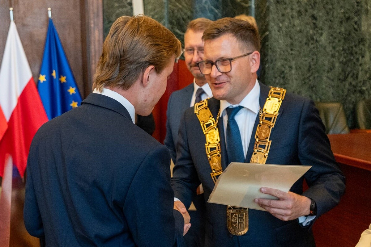 Spotkanie z laureatami / fot. FB Szymon Michałek