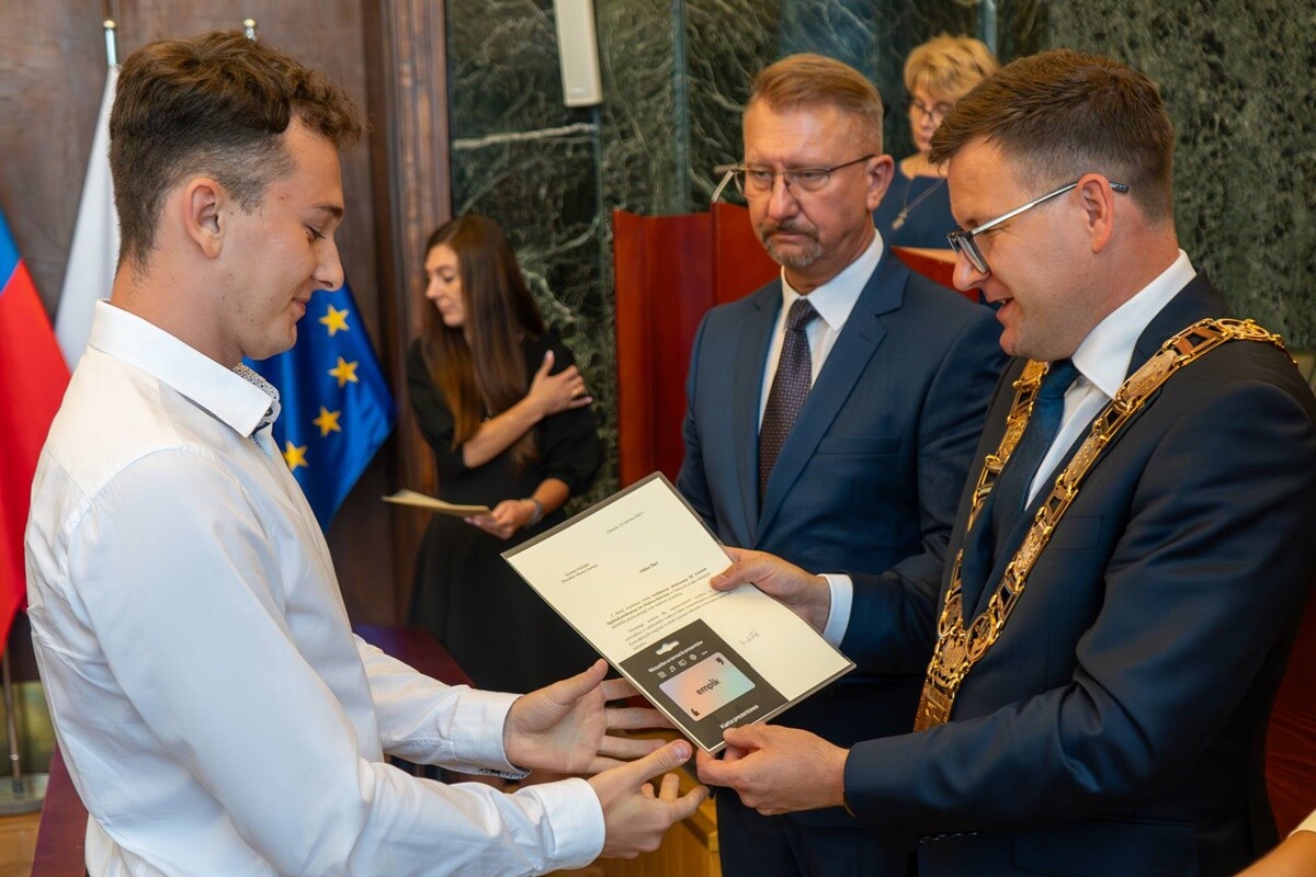 Spotkanie z laureatami / fot. FB Szymon Michałek