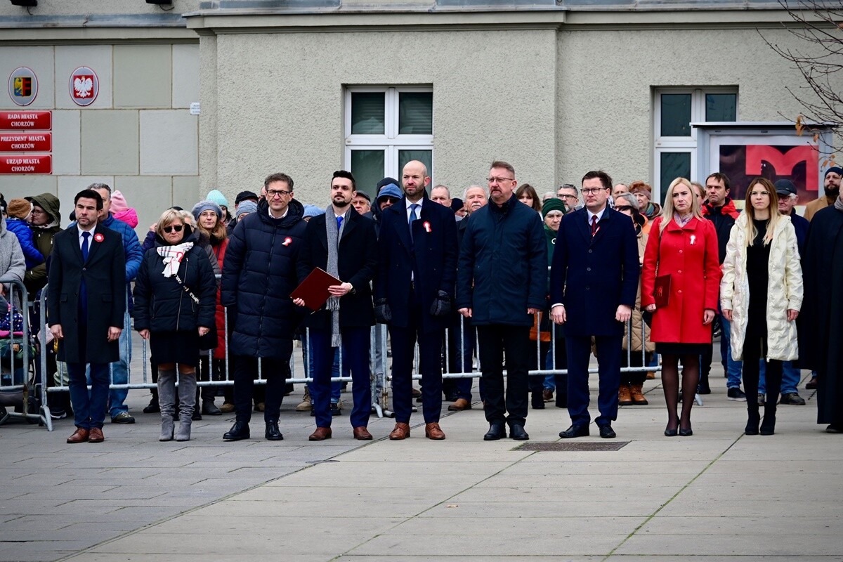 Obchody Święta Niepodległości w Chorzowie / fot. FB UM Chorzów
