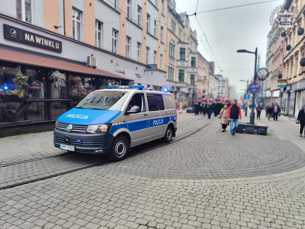 Policja na Święcie Niepodległości / fot. KMP Chorzów