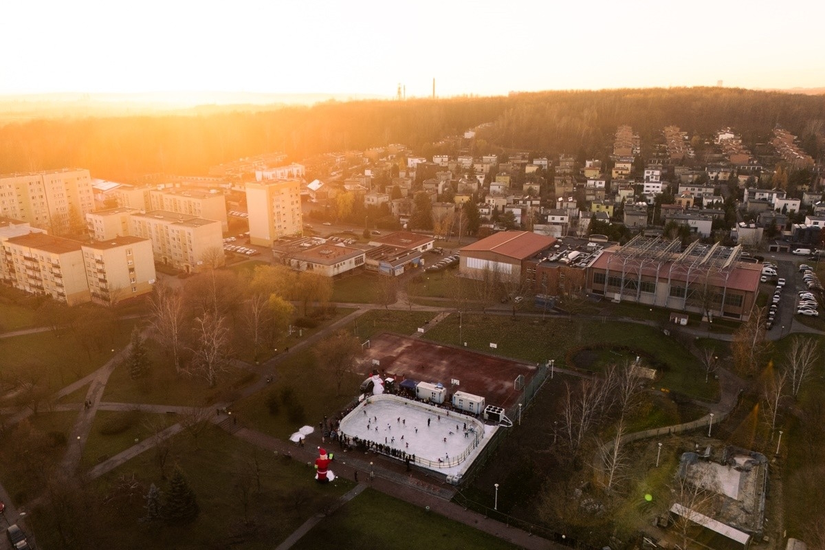 Otwarcie lodowiska w Chorzowie / fot. FB UM Chorzów