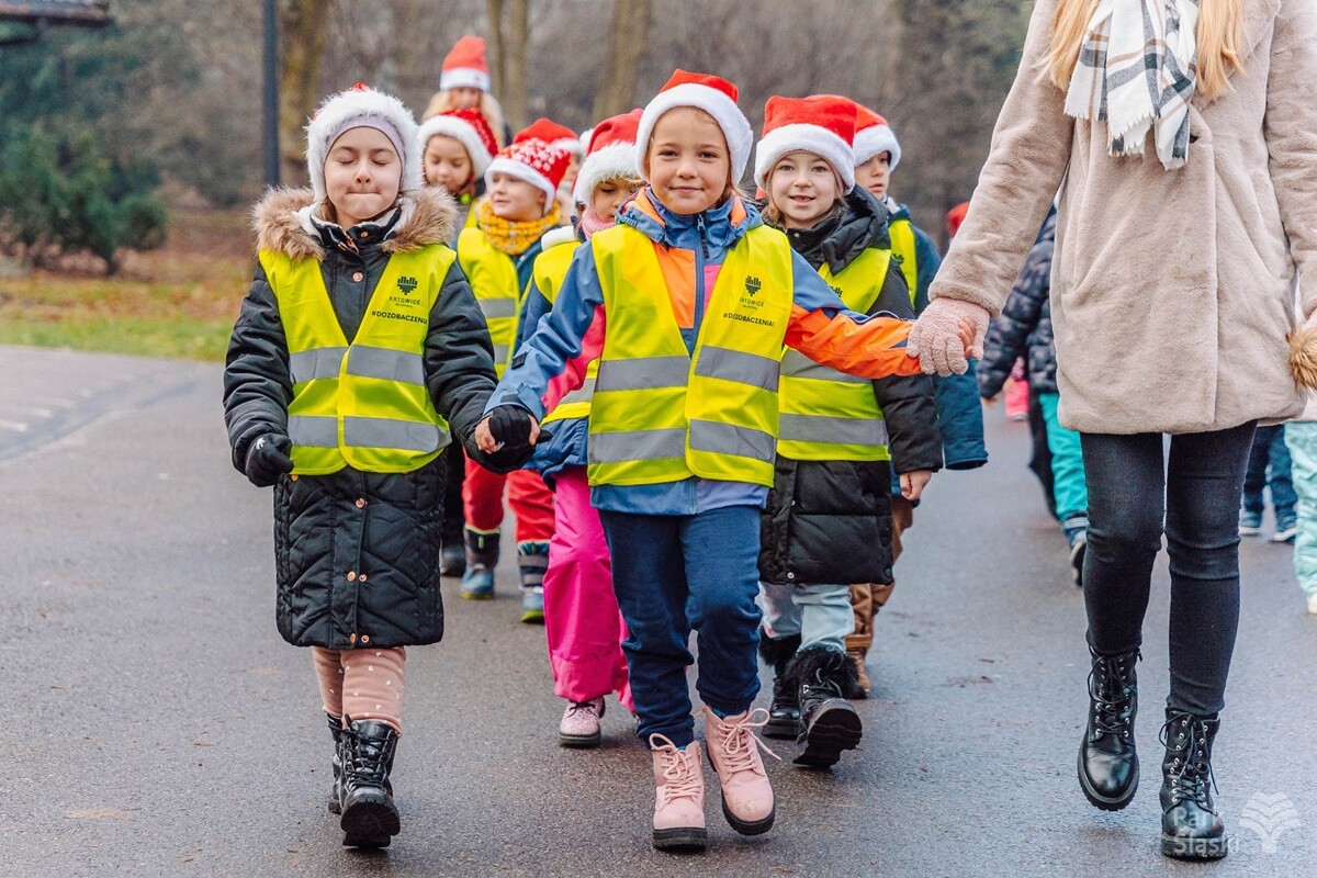 Mikołajowy korowód w Parku Śląskim / fot. Park Śląski