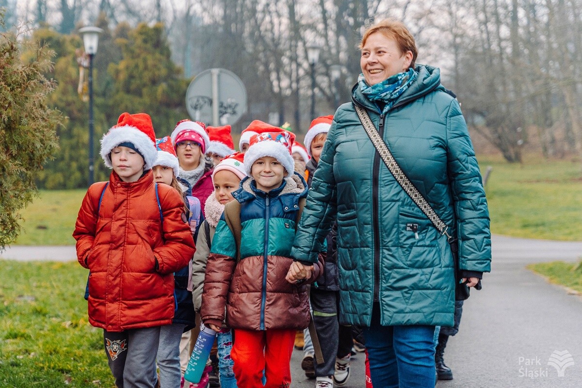 Mikołajowy korowód w Parku Śląskim / fot. Park Śląski