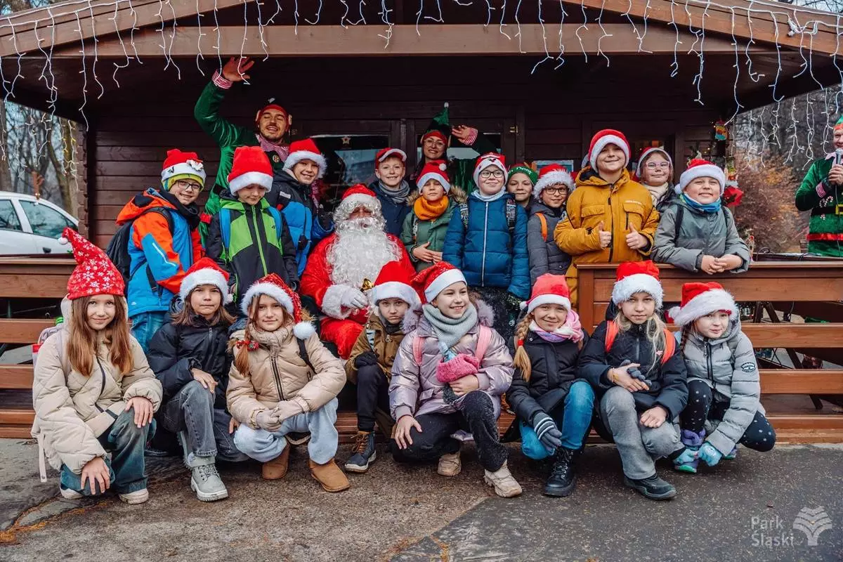 Mikołajowy korowód w Parku Śląskim / fot. Park Śląski