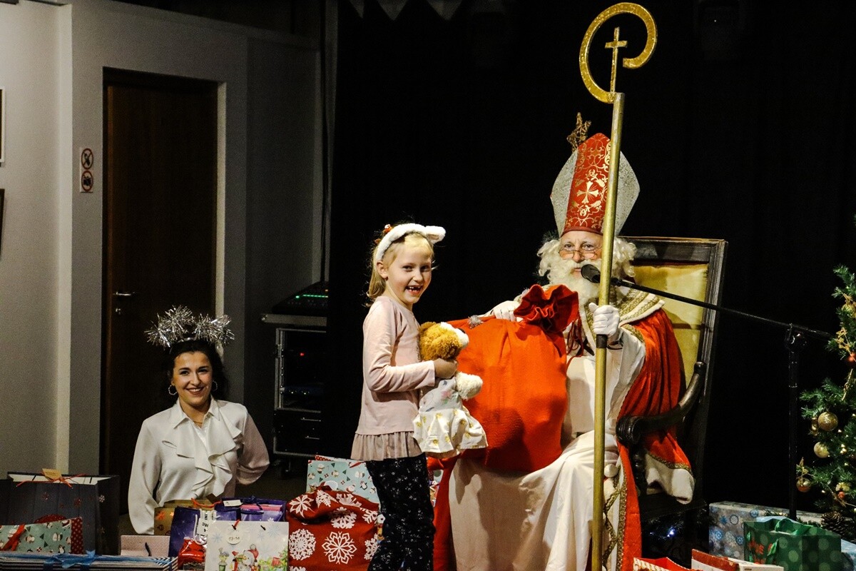 Mikołaj w CHCK / fot. CHCK