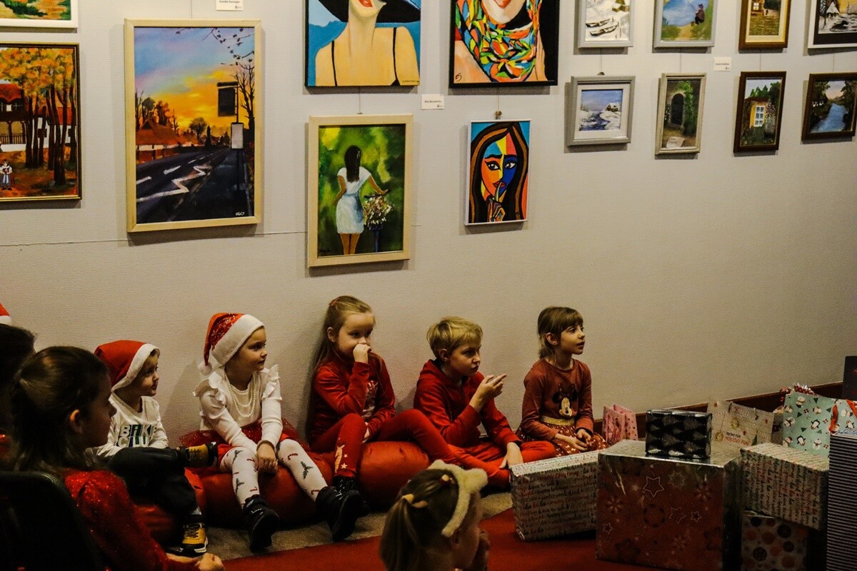 Mikołaj w CHCK / fot. CHCK