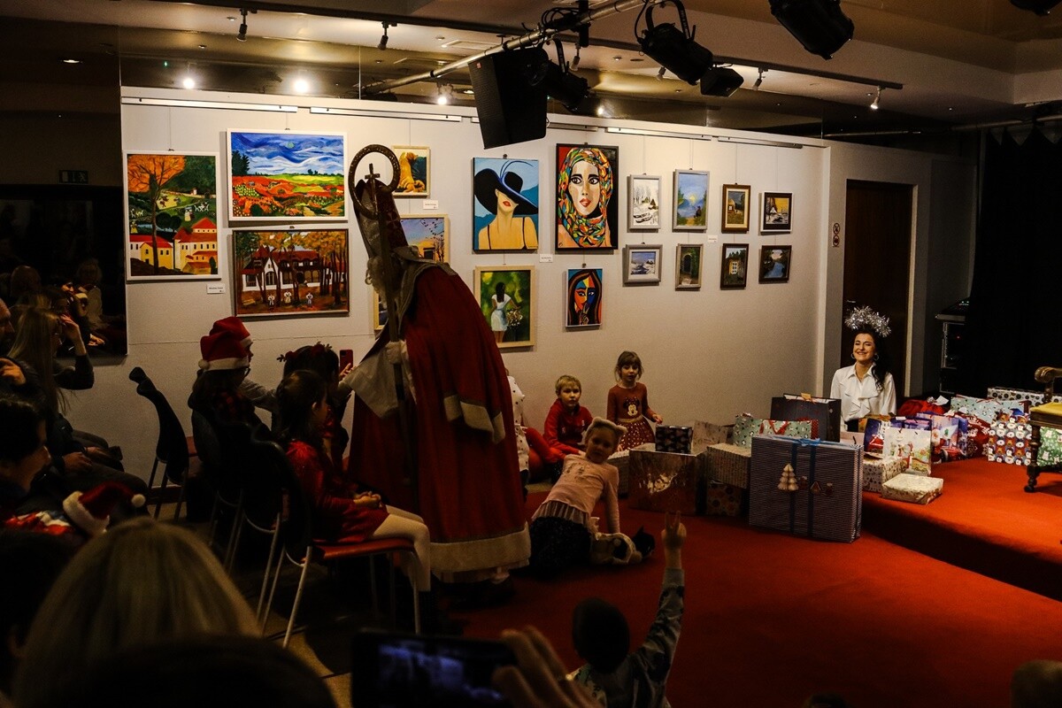 Mikołaj w CHCK / fot. CHCK