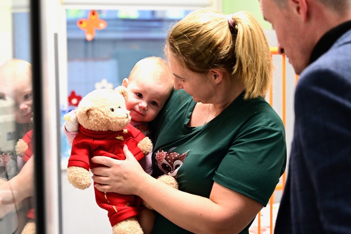 Wizyta w Zespole Szpitali Miejskich / fot. FB UM Chorzów