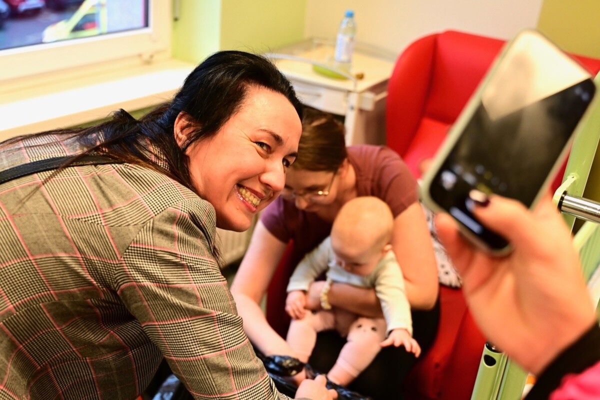 Wizyta w Zespole Szpitali Miejskich / fot. FB UM Chorzów