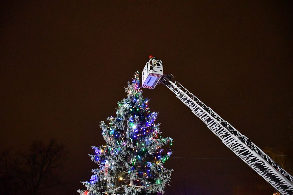 Przy chorzowskiej tężni solankowej odbyło się strojenie miejskiej choinki!