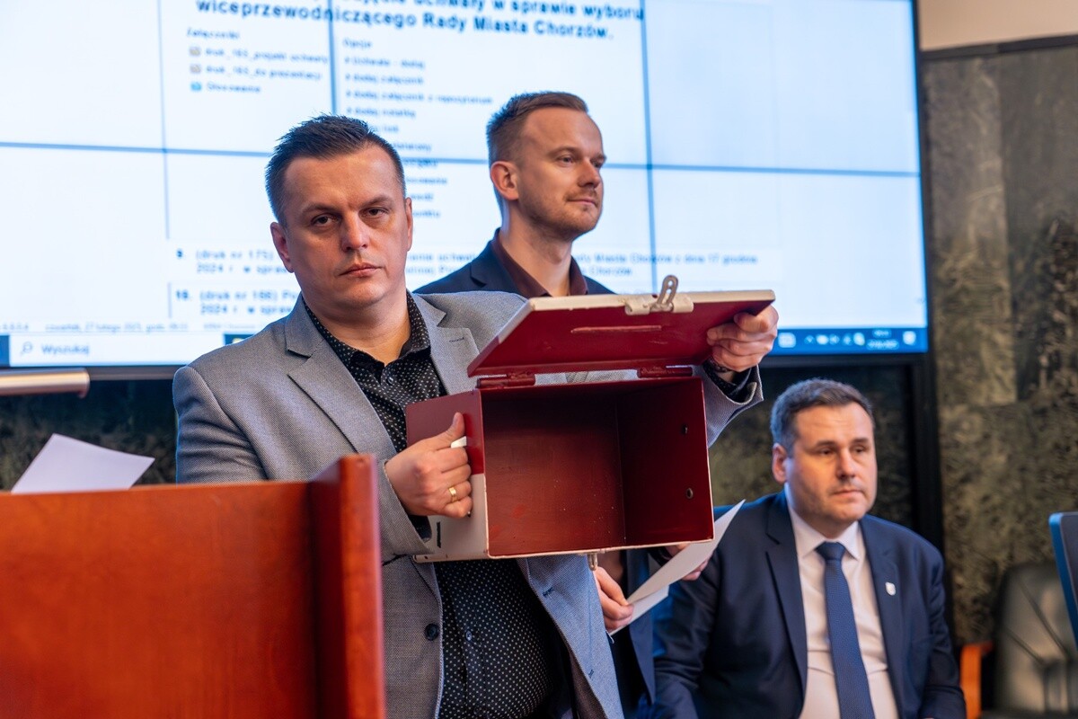 XIII sesja Rady Miasta Chorzów / fot. UM Chorzów