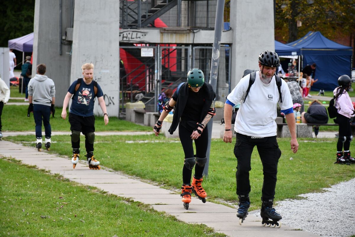 Na ulice Chorzowa wyjechał wyjątkowy Nightskating!