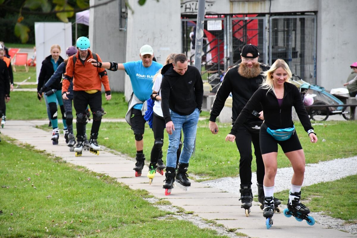 Na ulice Chorzowa wyjechał wyjątkowy Nightskating!