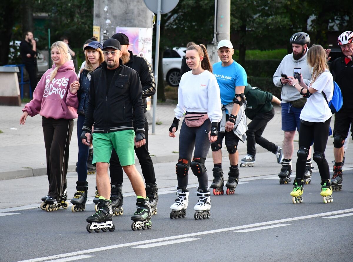 Na ulice Chorzowa wyjechał wyjątkowy Nightskating!