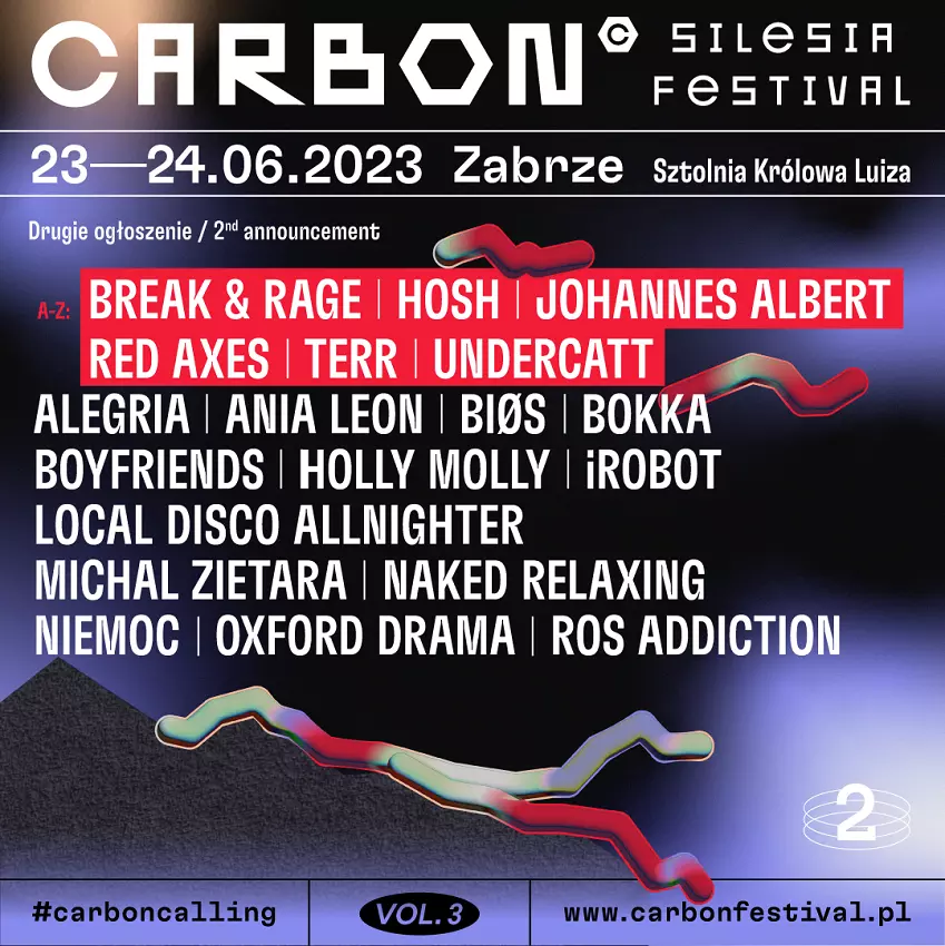Kolejni arty&#347;ci do&#322;&#261;czaj&#261; do CARBON Silesia Festival w Zabrzu! [LINE-UP]