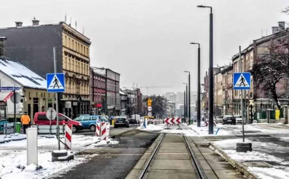 Kolejny etap przebudowy torowiska tramwajowego na 3 Maja od 16 grudnia/fot. MZUiM Chorzów