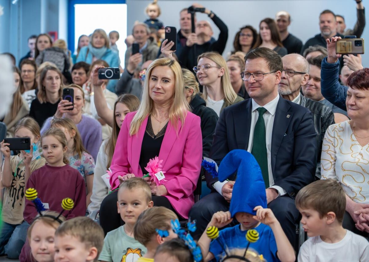 Przedszkolaki z "Biedronek" i "Jaskółek" oczarowały publiczność Koncertu Wiosennego / fot. UM Chorzów FB