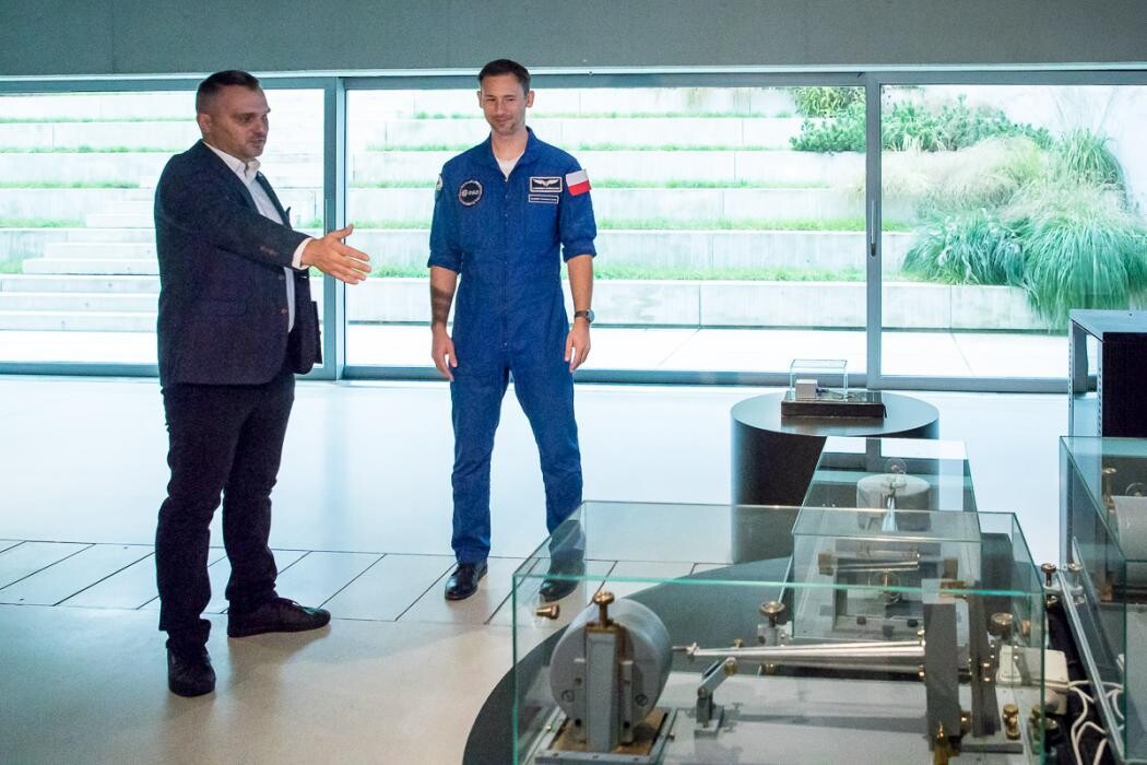 Astronauta Sławosz Uznański-Wiśniewski był gościem Planetarium [ZDJĘCIA] /fot. Tomasz Żak / BP UMWS