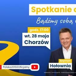 Marsza&#322;ek Sejmu Szymon Ho&#322;ownia odwiedzi Chorzów!