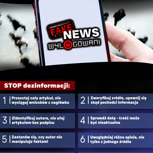 Miej fake newsy pod kontrol&#261;! &#346;l&#261;ska policja prowadzi kampani&#281; "Wylogowani"