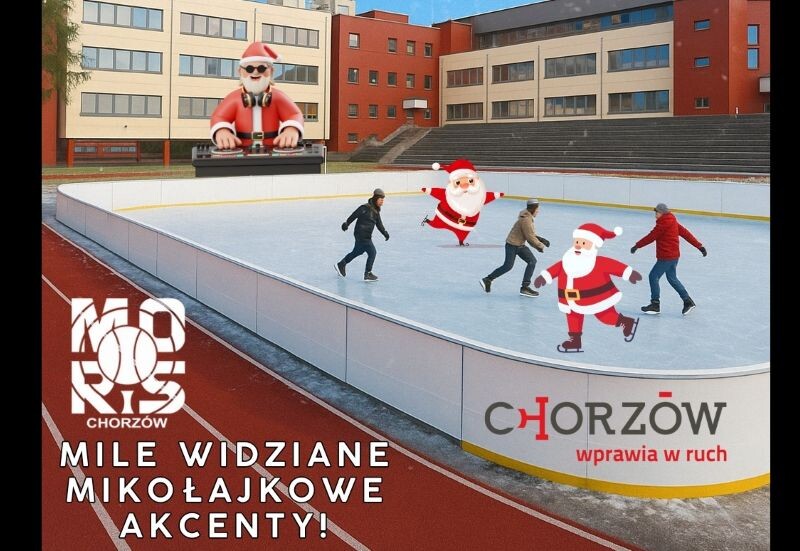 Mikołajkowe Lodo-Disco w Chorzowie! Świąteczne ślizgawki z DJ-em już 6 grudnia