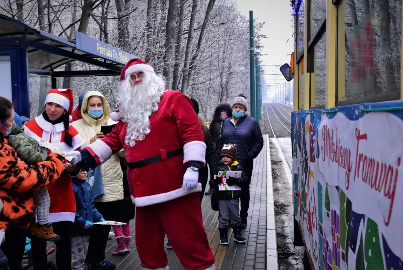 Mikołajkowy tramwaj przejedzie 6 grudnia przez Chorzów