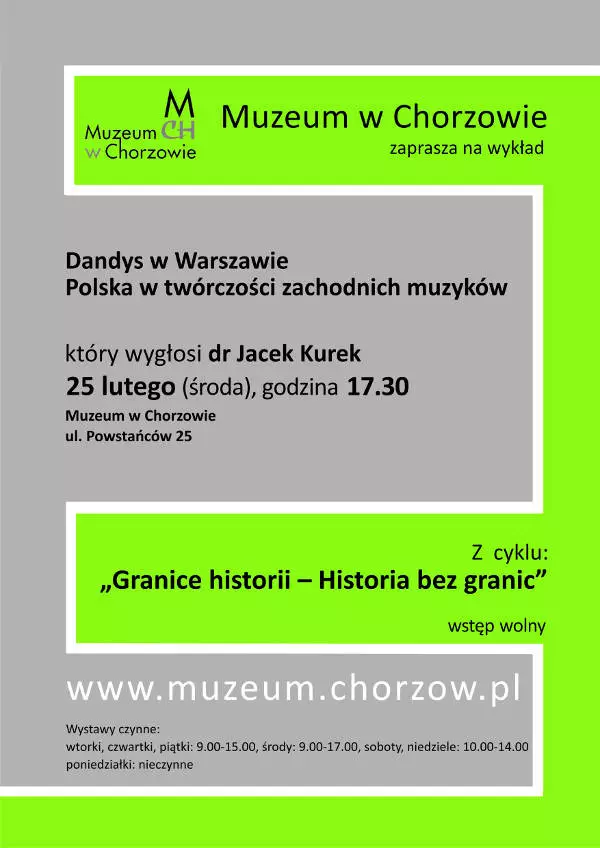 Muzeum w Chorzowie zaprasza w lutym