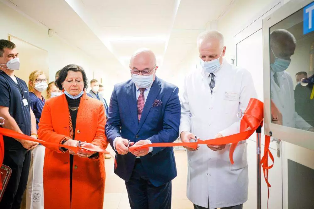 Otwarto nową pracownię endoskopii w Zespole Szpitali Miejskich!/fot. Łukasz Adamczyk / UM Chorzów
