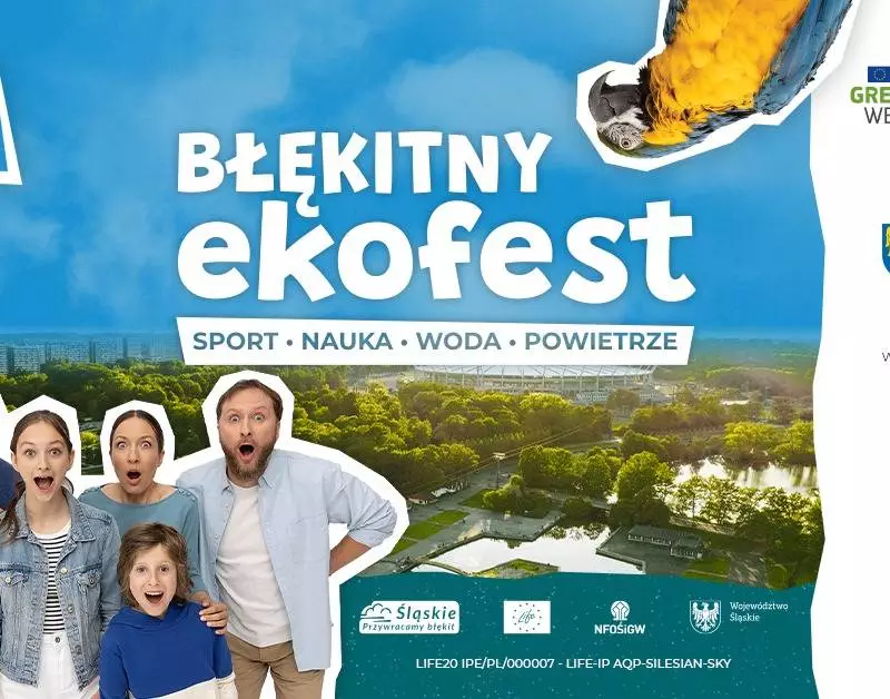 Piknik Błękitny ekoFest 8 czerwca w Parku Śląskim