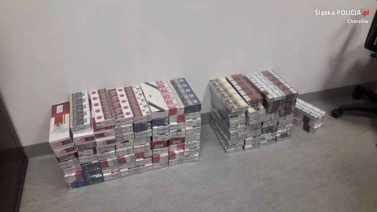 Policjanci z Chorzowa zabezpieczyli nielegalne papierosy i tyto&#324;