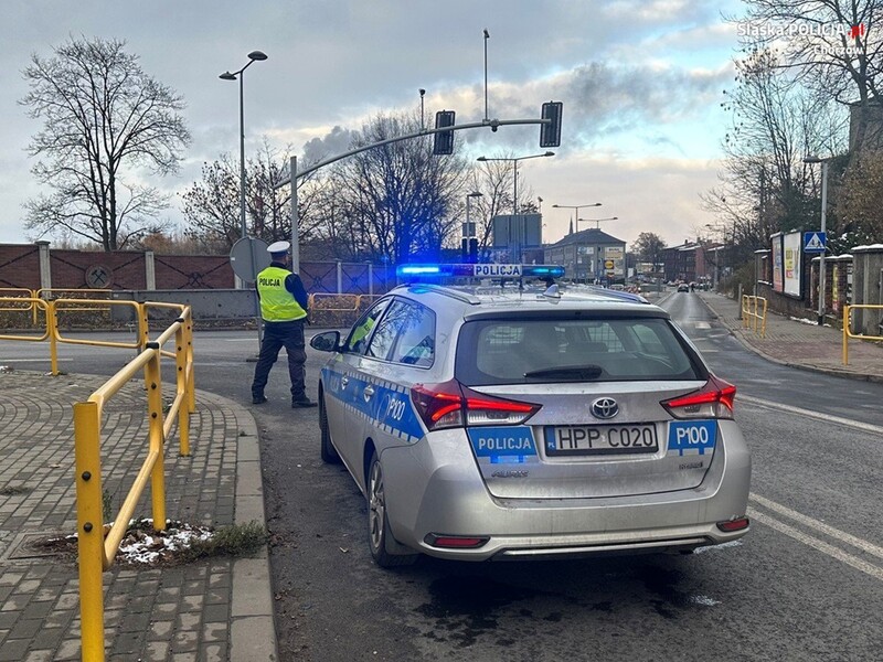 Policjanci zabezpieczali mecz Ruchu Chorzów na Stadionie Śląskim