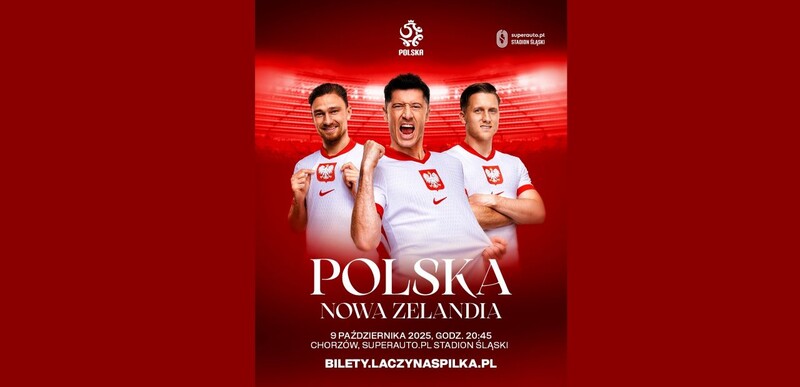 Polska zagra z Nową Zelandią na Superauto.pl Stadionie Śląskim – bilety już w sprzedaży!