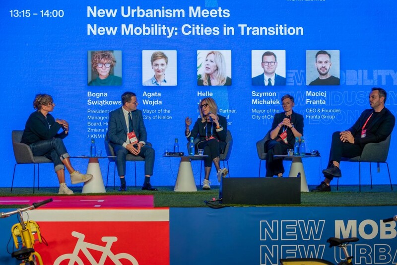 Prezydent Chorzowa na Kongresie Nowej Mobilności: miasto dla ludzi, nie dla samochodów