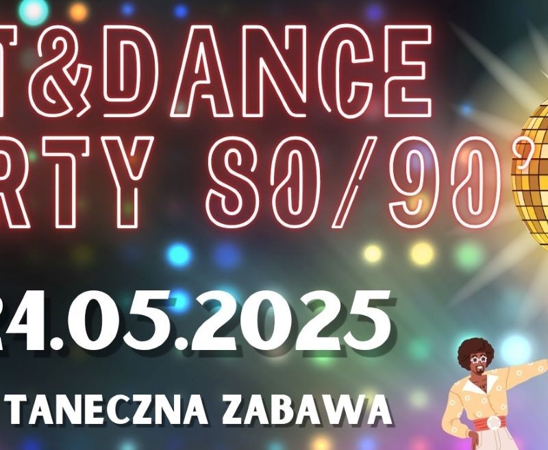 Przed nami FIT&DANCE Party 80'/90's! Taniec, fitness i muzyka w stylu retro